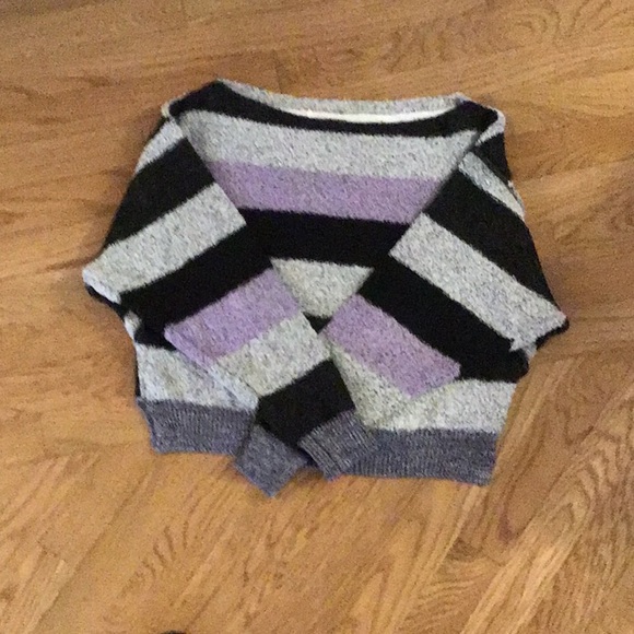 Free People short striped sweater - Picture 2 of 2